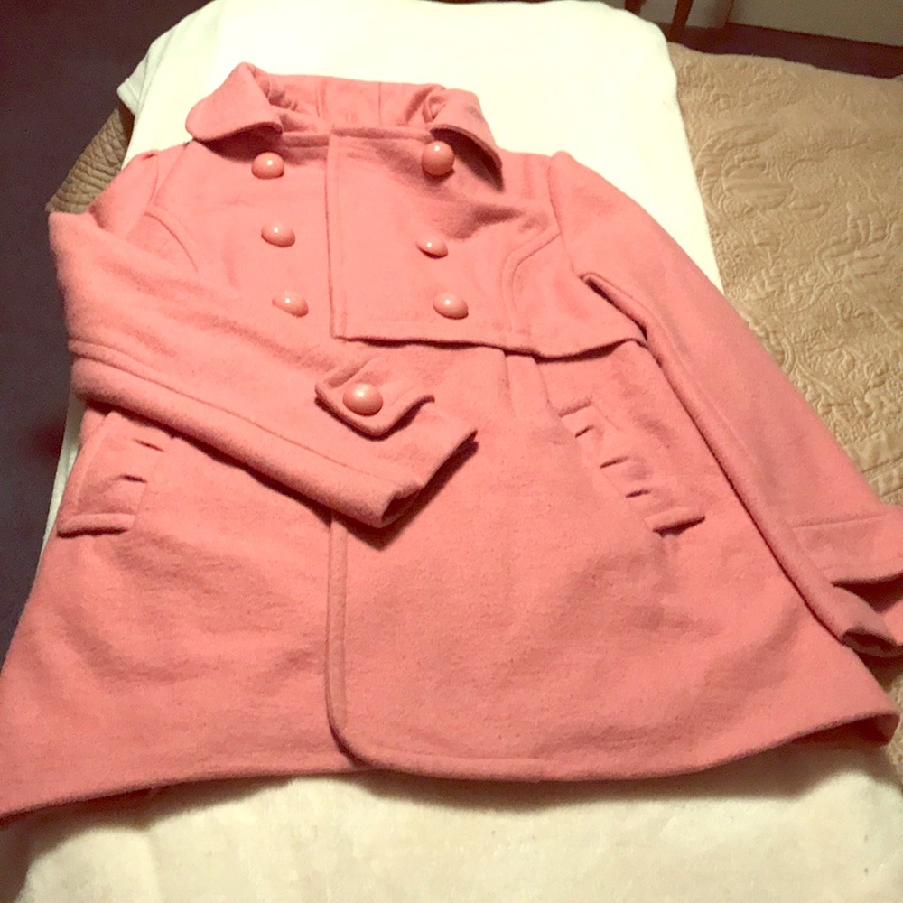 Pink Pea Coat